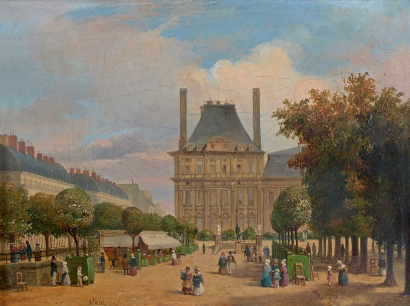 jardin des tuileries 1800s