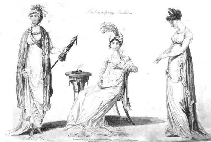 May 1806 La Belle Assemblee Fashion Plate (2)